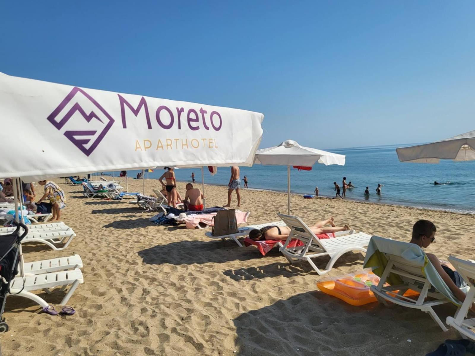 Moreto Seaside Aparthotel オブゾー エクステリア 写真